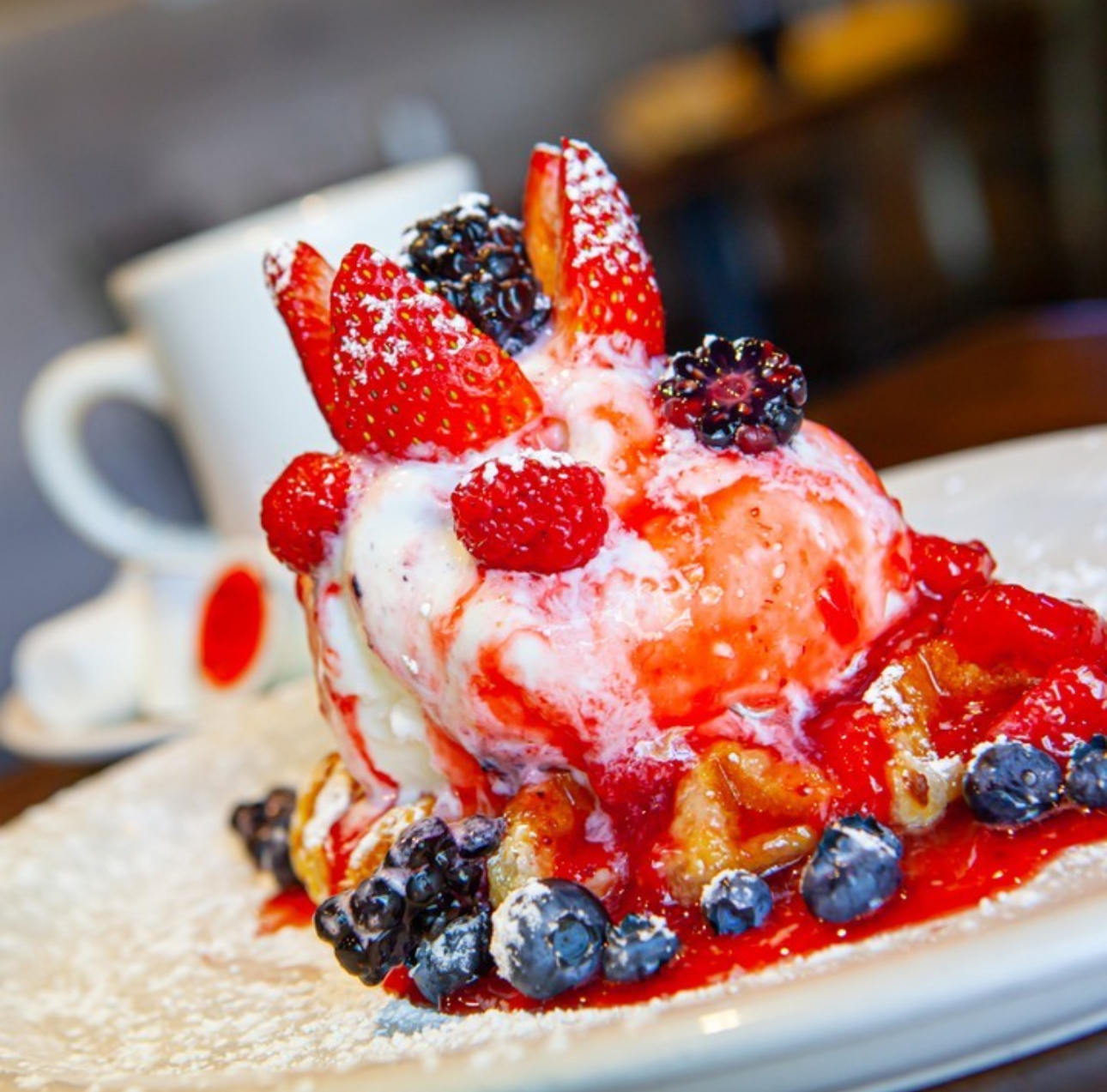 Beehive Fruit Dessert