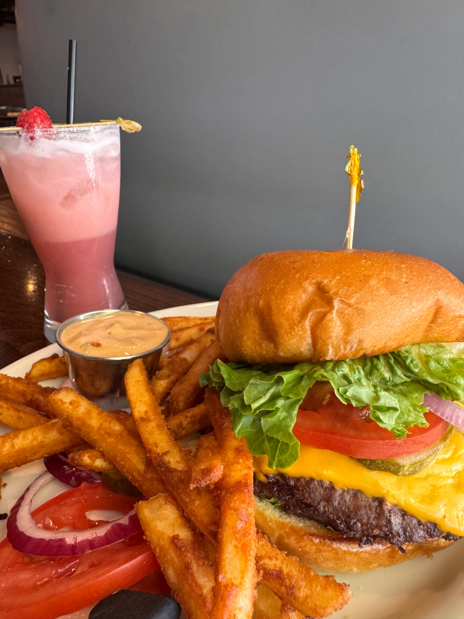 Burger and drink- site Burger and drink- site