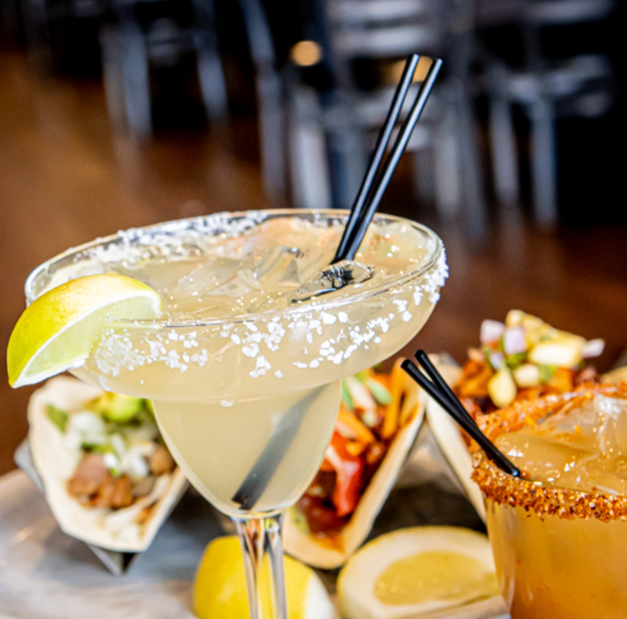Beehive Margarita with lemon